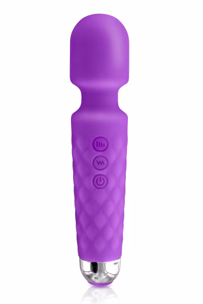 Vibromasseur wand waterproof noir USB
