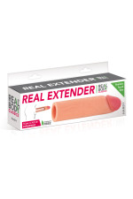 Hardy, gaine de pénis extension réaliste Real Extender 16cm