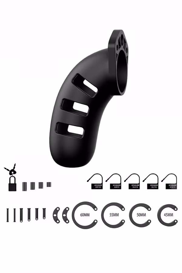 Cage de chasteté ManCage N°21 en silicone