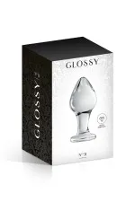 Glossy n°31, plug anal en verre