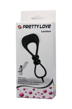 Locker, double cockring vibrant réglable