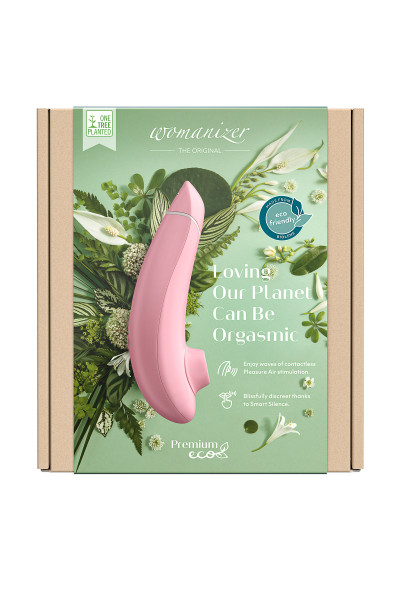 Womanizer Premium Eco, le stimulateur de clitoris à air pulsé green