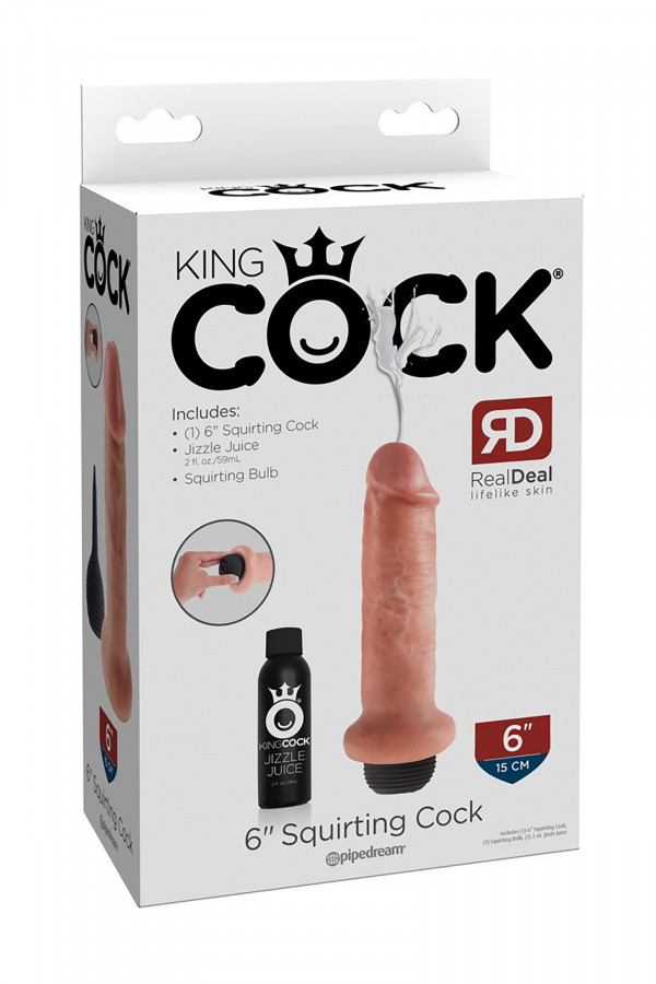 Skirting Cock, gode réaliste éjaculateur King Cock