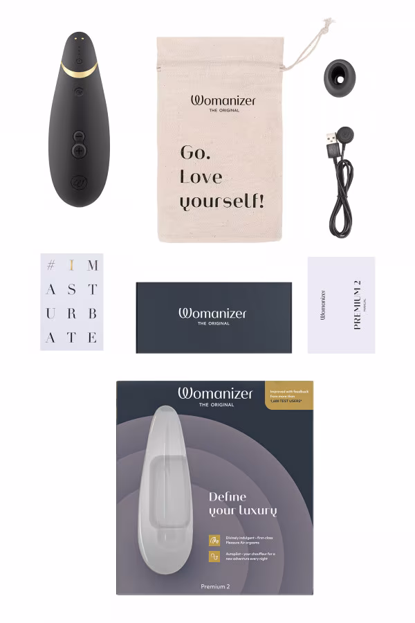 Stimulateur clitoridien à air pulsée Womanizer Premium 2