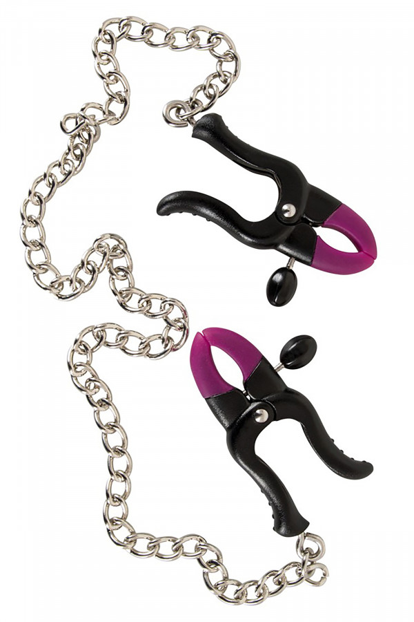 Chaîne de tétons en métal et silicone