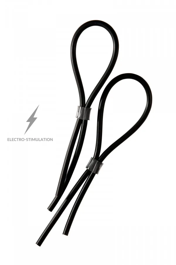 Bague de pénis réglables avec électro-stimulation