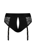 Diva, Harnais lingerie culotte jarretelles ouverte