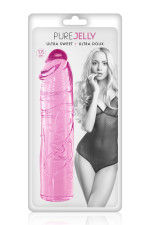 Gode réaliste ultra doux en jelly 17,2cm