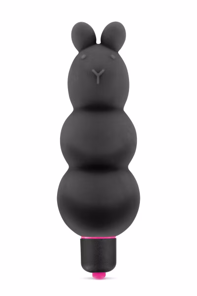 Loveshop vibromasseur : forme de nounours noir vibromasseur 7 vitesses