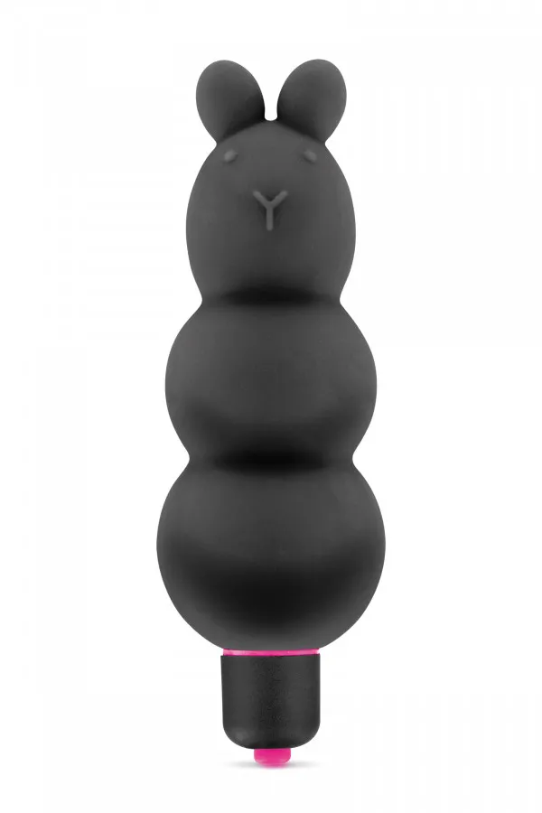 Loveshop vibromasseur : forme de nounours noir vibromasseur 7 vitesses