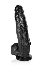 Magnum 18, gode ventouse réaliste XXL noir 28cm