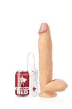 The Power, gode ultra réaliste XXL vibrant avec ventouse 31cm