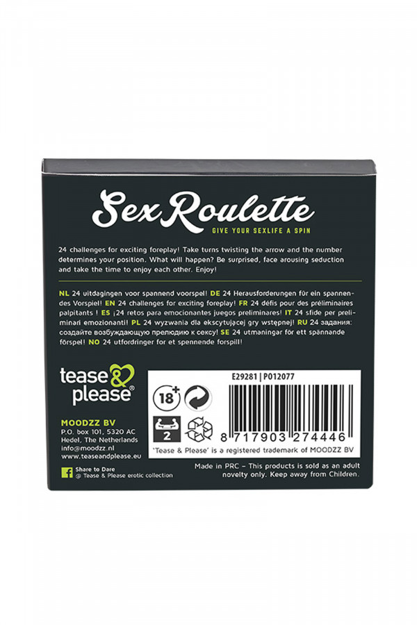 Sex Roulette jeu de hasard excitant