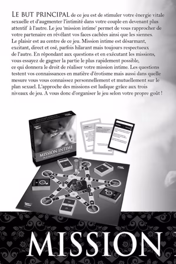 Jeu Sensuel Mission Intime Classic - Jeux Sexy | Concorde Love