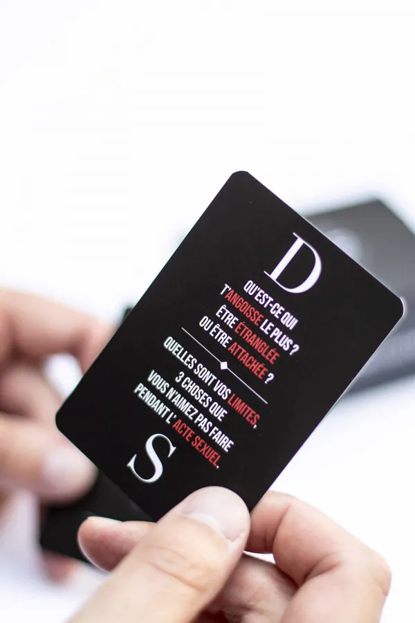 Jeu de Cartes Bdsm DS par Alexandre Contart