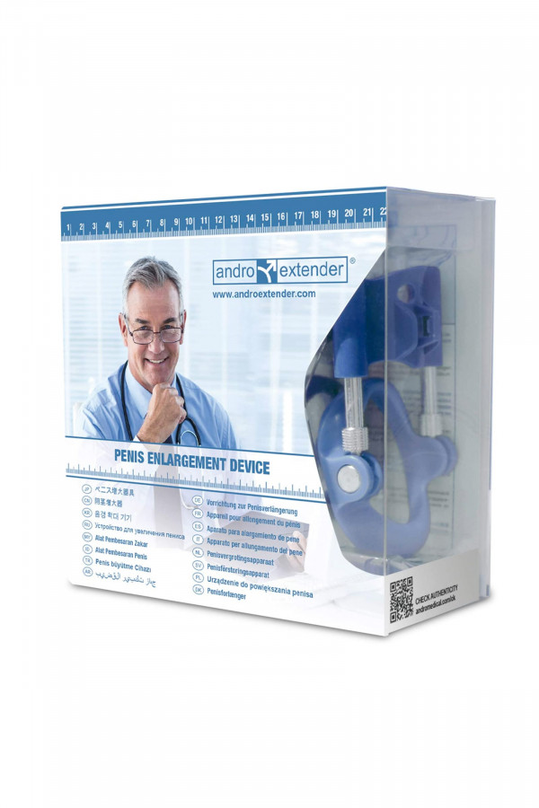 Extenseur de pénis Andro Extender bleu