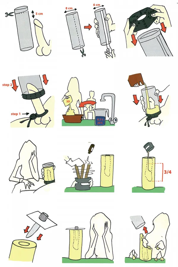 Kit de Moulage Pénis en Silicone Cloneboy - Concorde Love