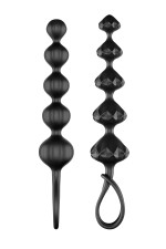 Satisfyer Love Beads, 2 chapelets anal en silicone