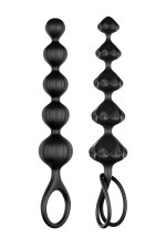 Satisfyer Love Beads, 2 chapelets anal en silicone