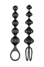 Satisfyer Love Beads, 2 chapelets anal en silicone