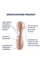 Stimulateur clitoridien par ondes de pression Satisfyer Pro 2