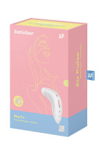 Satisfyer Pro 1+, stimulateur clitoridien par air pulsé et vibrations