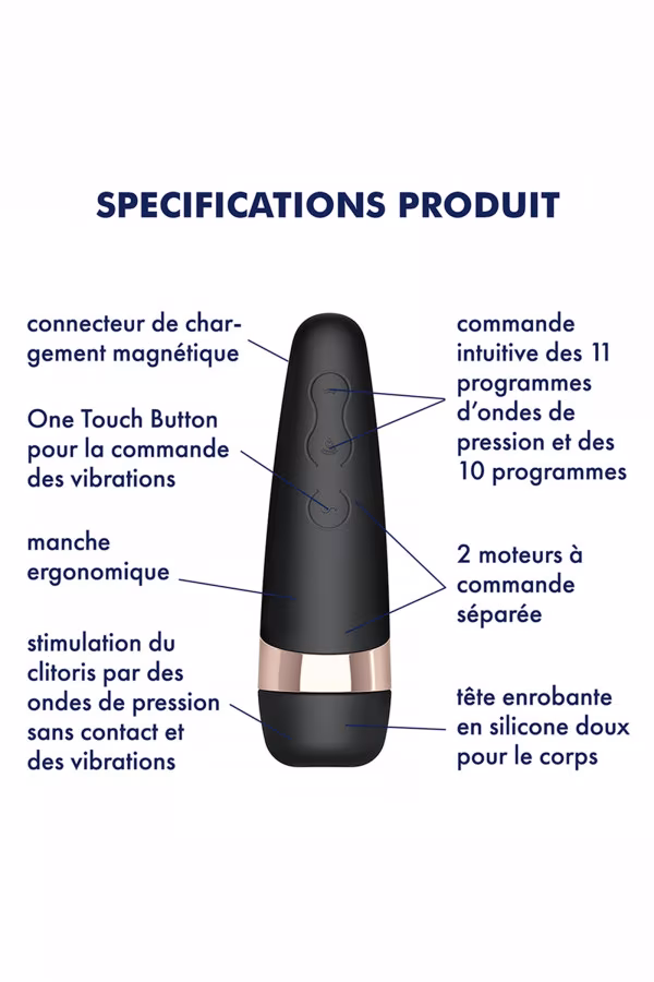 Satisfyer Pro 3 Vibration : stimulateur clitoridien