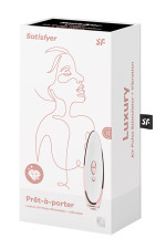 Stimulateur de clitoris par ondes de pression Satisfyer Luxury Prêt-à-Porter