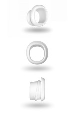 Satisfyer Caps Penguin, embouts de rechange en silicone