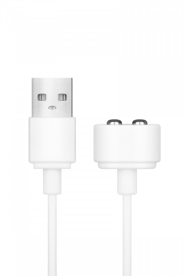 Câble de charge USB magnétique Satisfyer blanc