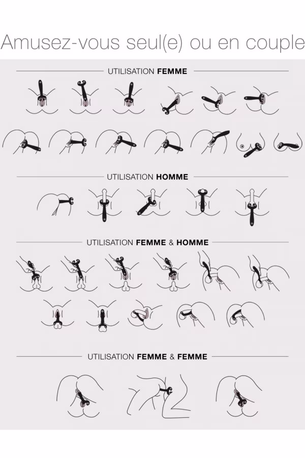 Stimulateur Mixte Endless Fun - Sextoys Couple | Concorde Love