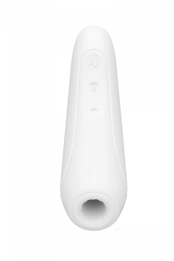 Satisfyer Curvy 1+, stimulateur de clitoris par air pulsé et vibrations