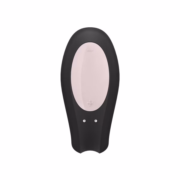 Stimulateur connecté noir de couple Satisfyer Double Joy