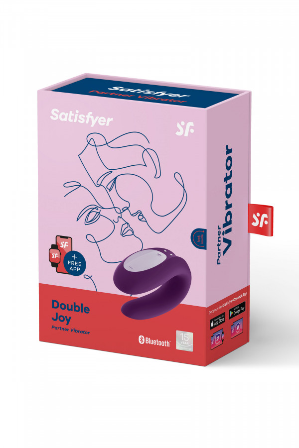 Satisfyer Double Joy, vibromasseur connecté pour couple