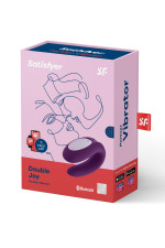 Satisfyer Double Joy, vibromasseur connecté pour couple