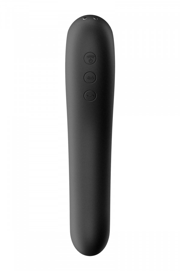 Satisfyer Dual Kiss, stimulateur de clitoris air pulsé et point G