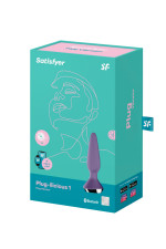 Satisfyer Plug-ilicious 1, plug anal vibrant et connecté