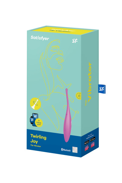 Stimulateur de clitoris connecté Satisfyer Twirling Joy