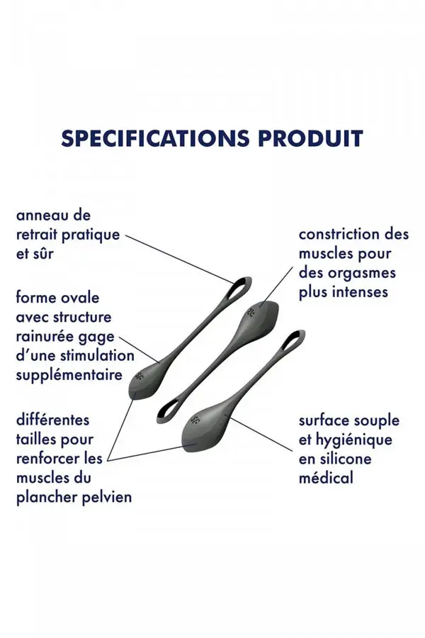 Satisfyer Yoni Power 2 noir pas cher