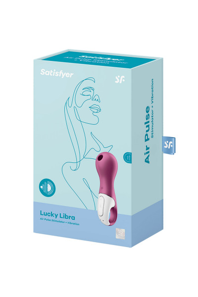 Stimulateur de clitoris par ondes de pression Satisfyer Lucky Libra