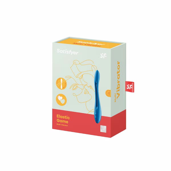 Stimulateur pour couple Satisfyer Elastic Game Bleu