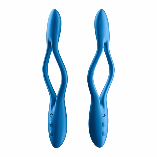 Stimulateur pour couple Satisfyer Elastic Game Bleu