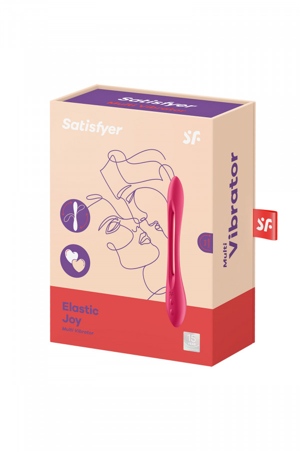 Satisfyer Elastic Joy, stimulateur pour couple multi fonction