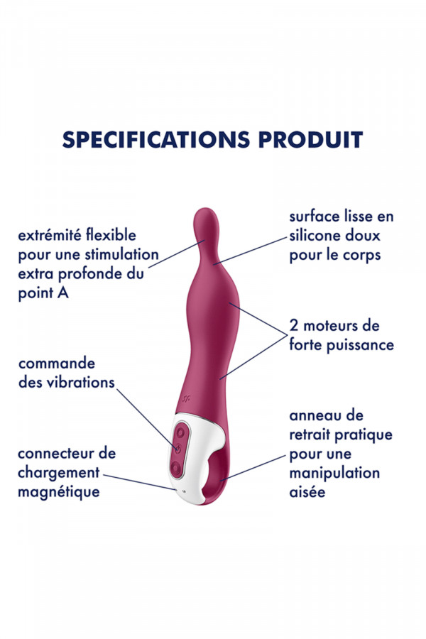 Satisfyer A-Mazing, vibromasseur de point A