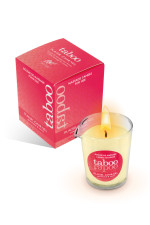 Bougie de massage pour femme Taboo Plaisir Charnel