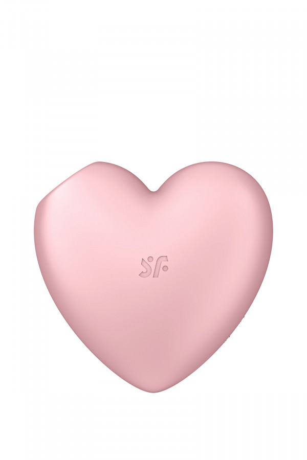 Satisfyer Cutie Heart, stimulateur de clitoris par air pulsé et vibrations