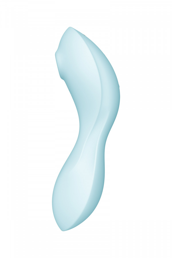 Satisfyer Curvy Trinity 5+, vibromasseur air pulsé clitoris et point G