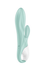 Satisfyer Air Pump Bunny 5+, vibromasseur rabbit gonflable et connecté