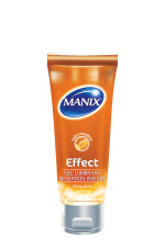Gel lubrifant chauffant à base d'eau Manix Effect 80ml