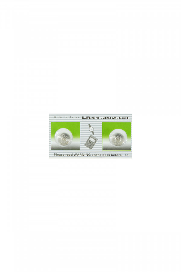 Pack 2 piles bouton LR41 alcaline